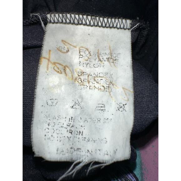 VINTAGE BLUMARINE ITALY STRETCHY TOP W/ RHINESTONE CUTOUTS S - Picture 7 of 11